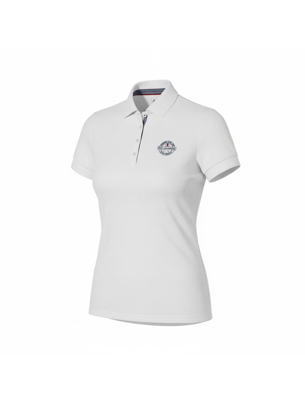 Adidas ClimaCool PGA National Resort Golf Shirt White Women's Size M Fitted Cuff